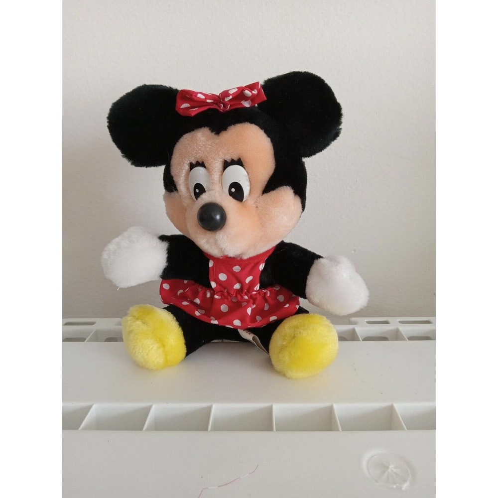 Disneyland Walt Disney World Vintage Minnie Mouse Plush